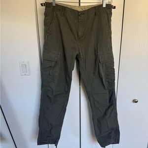 Carhartt WIP Olive Cargo Pants